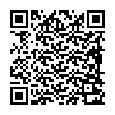 QR код за телефонен номер +19898222372