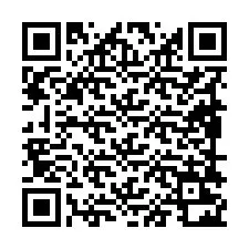 QR Code pour le numéro de téléphone +19898222496