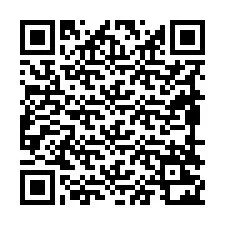 Kode QR untuk nomor Telepon +19898222604