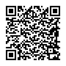 QR код за телефонен номер +19898222655