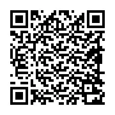Codice QR per il numero di telefono +19898222699