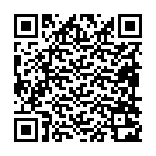 QR Code สำหรับหมายเลขโทรศัพท์ +19898222777