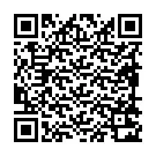 QR-Code für Telefonnummer +19898222946