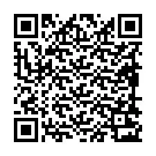 QR-koodi puhelinnumerolle +19898223146