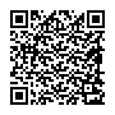 Código QR para número de teléfono +19898223159