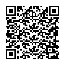 Codice QR per il numero di telefono +19898223210