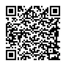 QR код за телефонен номер +19898223224