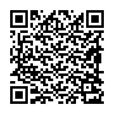 Kode QR untuk nomor Telepon +19898223335
