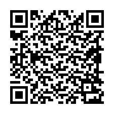 QR-code voor telefoonnummer +19898223659