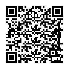 QR-code voor telefoonnummer +19898223666