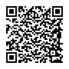 QR-koodi puhelinnumerolle +19898223670