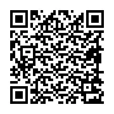 Código QR para número de teléfono +19898223887