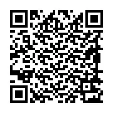 Codice QR per il numero di telefono +19898223895