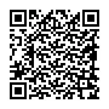 QR-code voor telefoonnummer +19898224018