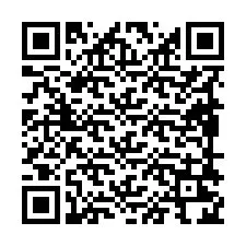 QR Code pour le numéro de téléphone +19898224026