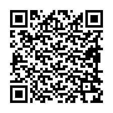 QR-code voor telefoonnummer +19898224237