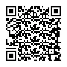 Codice QR per il numero di telefono +19898224832