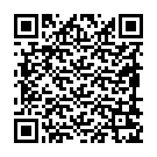 QR Code pour le numéro de téléphone +19898225014