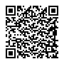 Codice QR per il numero di telefono +19898225090