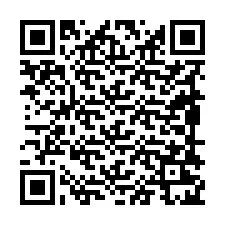 QR Code pour le numéro de téléphone +19898225134