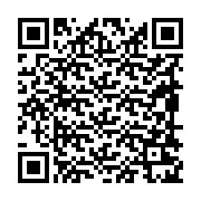 Código QR para número de teléfono +19898225170