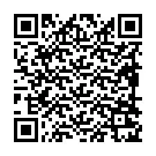 QR Code pour le numéro de téléphone +19898225342