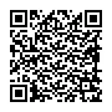 Codice QR per il numero di telefono +19898225406
