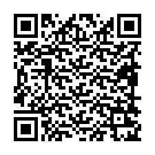 QR-код для номера телефона +19898225493