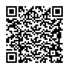 QR-koodi puhelinnumerolle +19898225590