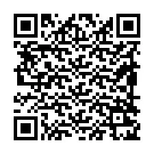 Código QR para número de teléfono +19898225631