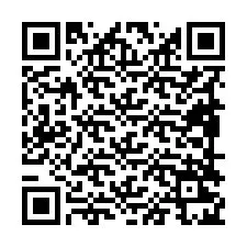 Kode QR untuk nomor Telepon +19898225633