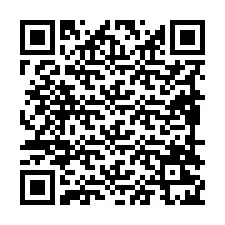 QR-code voor telefoonnummer +19898225746