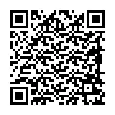 QR-Code für Telefonnummer +19898225758