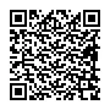 QR код за телефонен номер +19898228037