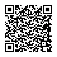 Código QR para número de telefone +19898228067