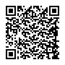 QR код за телефонен номер +19898546286