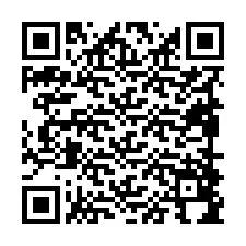 QR-код для номера телефона +19898894683