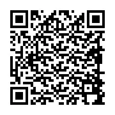 QR-code voor telefoonnummer +19898894686