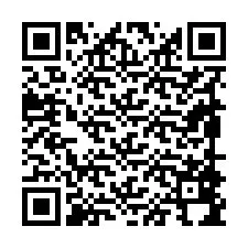 Código QR para número de teléfono +19898894915