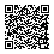 Kode QR untuk nomor Telepon +19898920143