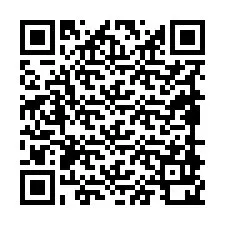 QR-Code für Telefonnummer +19898920148