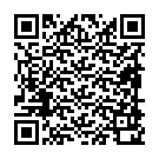 QR Code for Phone number +19898920177