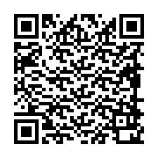 QR Code for Phone number +19898920242