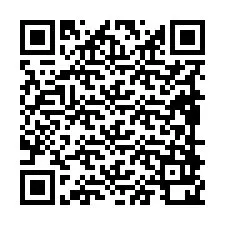 QR Code for Phone number +19898920272