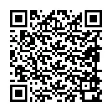QR Code for Phone number +19898920937