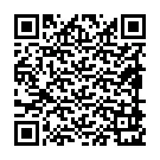 QR Code for Phone number +19898921029