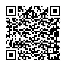 QR-Code für Telefonnummer +19898921035