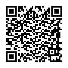 Kode QR untuk nomor Telepon +19898921075