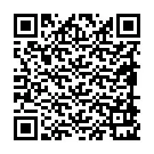 QR-code voor telefoonnummer +19898921148