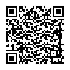 QR Code for Phone number +19898921212